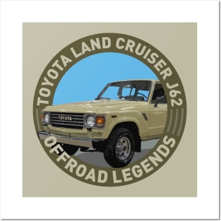 4x4 Offroad Legends: Toyota Land Cruiser J62 Posters and Art